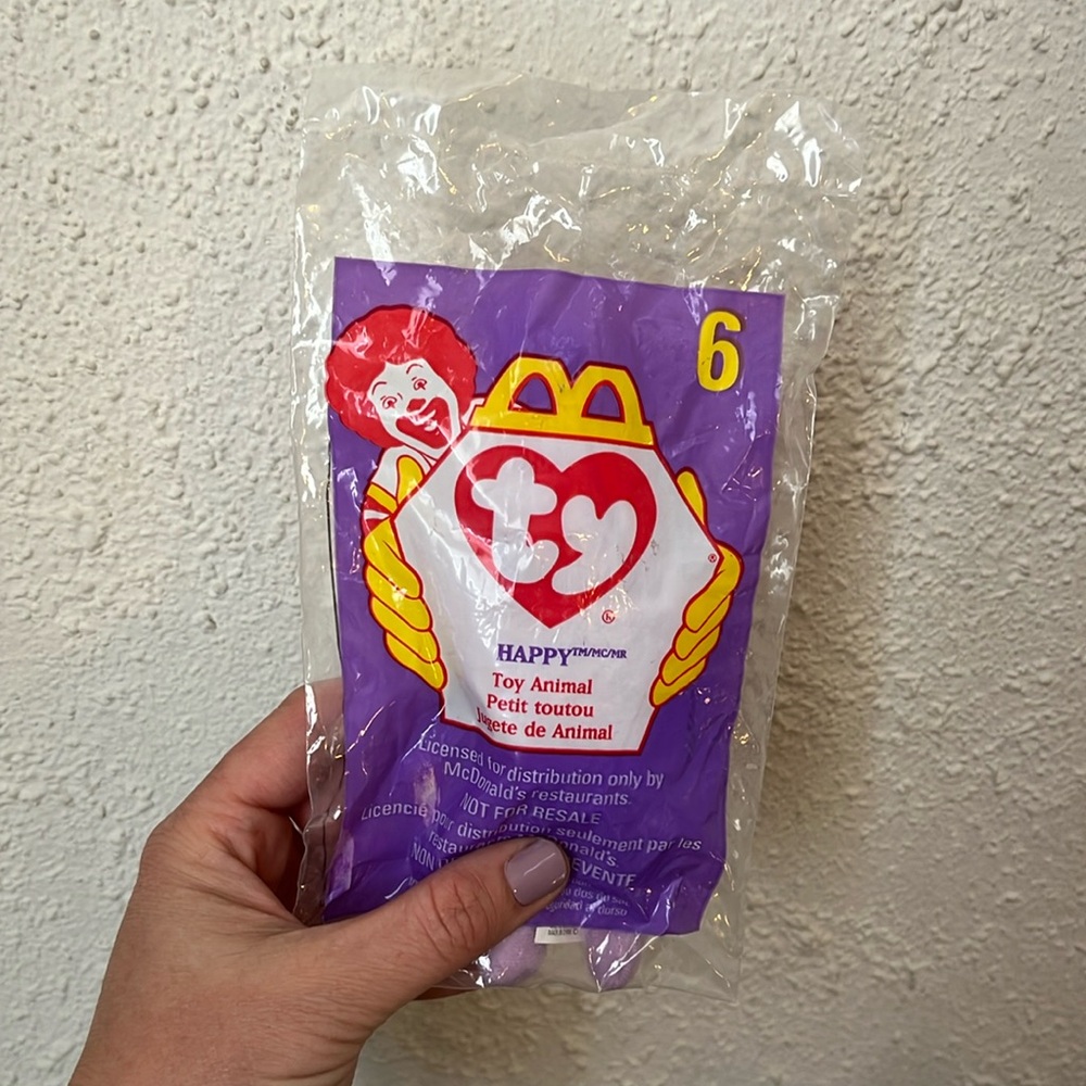 Ty Beanie Babies- Happy